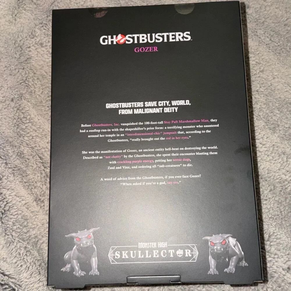 Mattel Monster High Skullector Ghostbusters Gozer doll